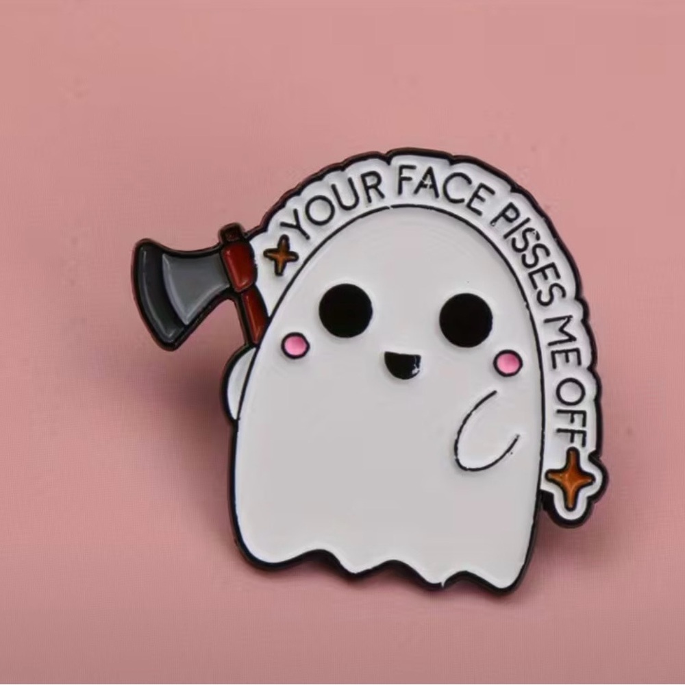 Ghost 👻 lapel pin - Picture 2 of 3